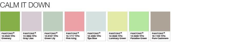 Pantone Color of the Year 2017 Color Palette 10