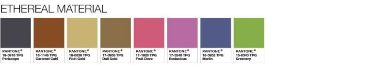 Pantone Color of the Year 2017 Color Palette 2