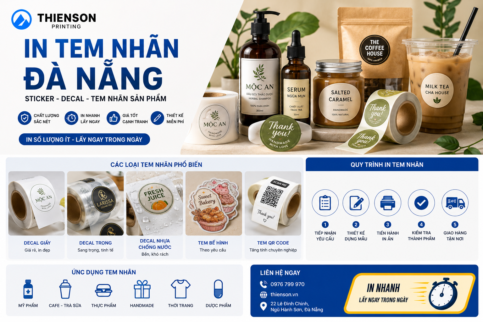 In Tem Nhãn Đà Nẵng Giá Rẻ | In Sticker, Decal Chuyên Nghiệp 2026 2 in tem nhan da nang