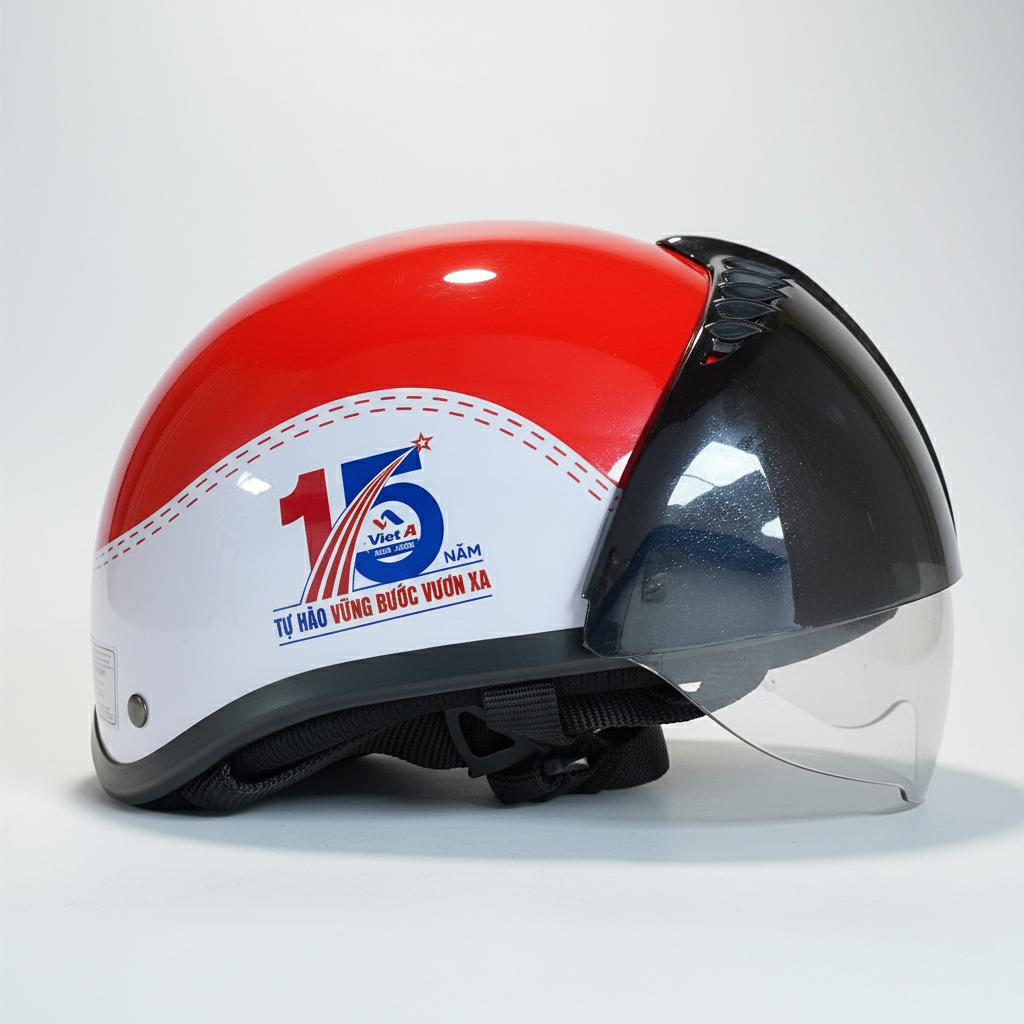 Nón bảo hiểm có kính 4 Non Bao Hiem Co Kinh 5